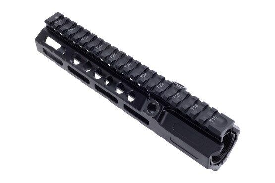 AR-15 M-LOK handguard with full-length Picatinny rail